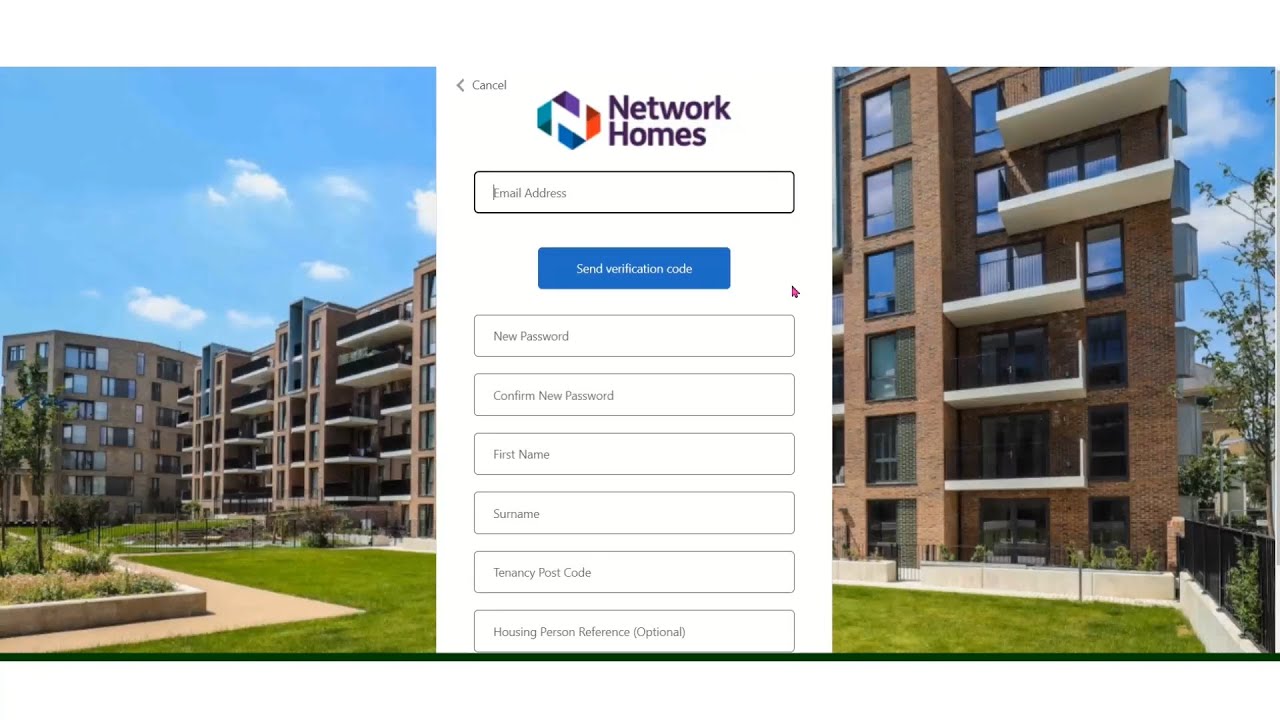 How to register for your My Network Homes Account YouTube