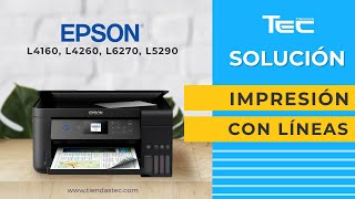 Solucion ⚠IMPRESIÓN CON LINEAS⚠  Impresora EPSON  Paso a Paso