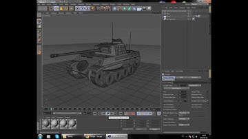 tank simulation in cinema 4d