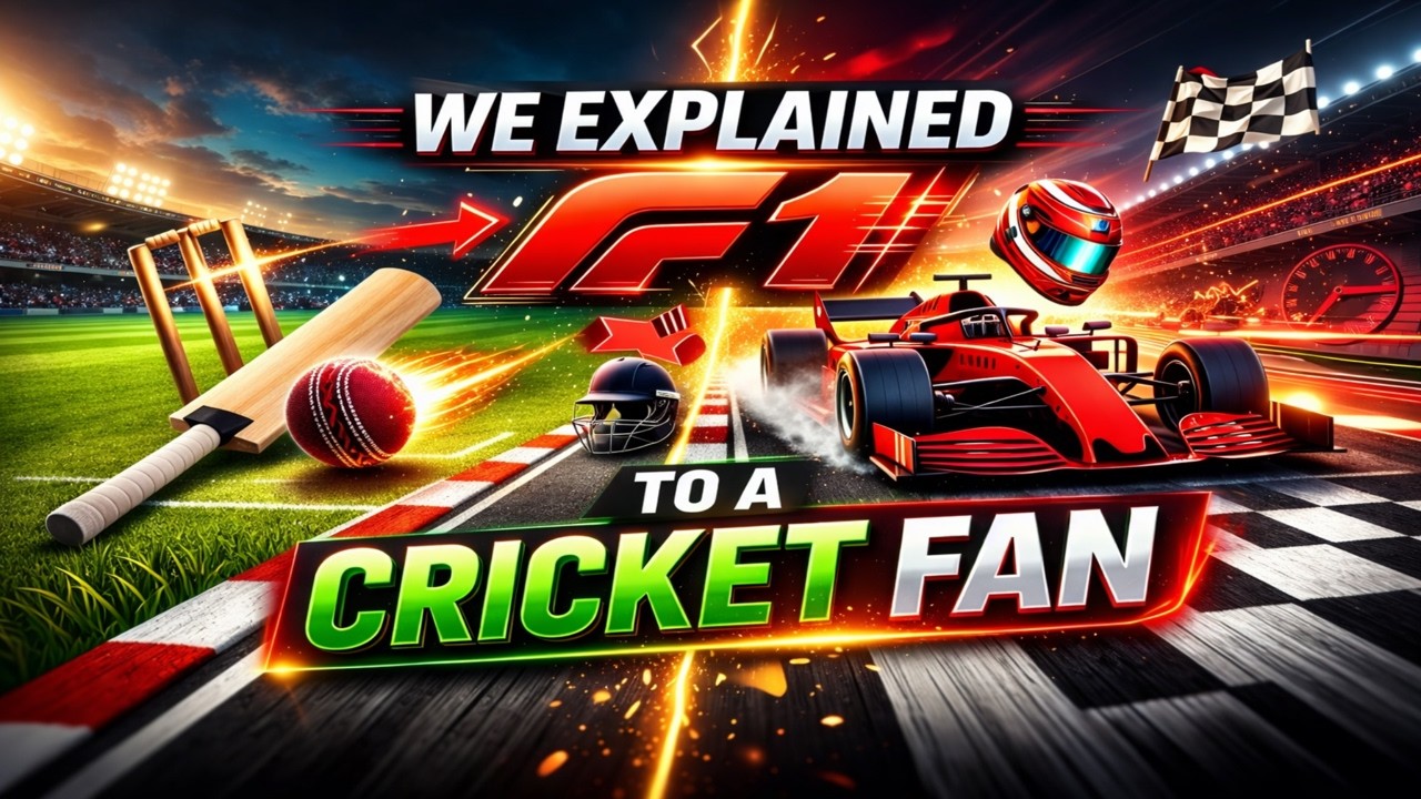 Cricket Fan Tries to Understand F1 for the First Time! 🏏➡️🏎️