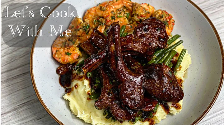 Lets Cook with Me | Honey Garlic Lamb Chops | Crea...