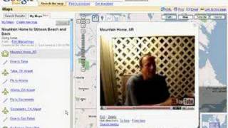 Google My Maps Embedded Video