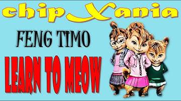 Chipettes - Learn to meow - Feng Timo - (Increasing speed) | #ChipXania