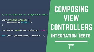 Composing View Controllers pt.4: Integration Tests vs. Contract vs. UI Tests (Lifecycle Observers) Details