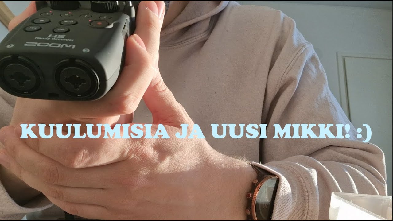 ASMR - Kuulumisia ja mikkitestiä!