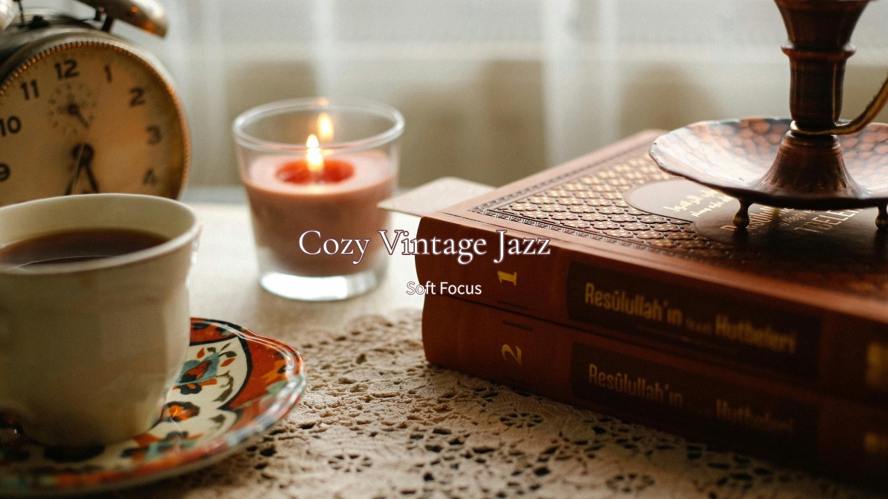 [Playlist] Cozy Vintage Jazz – Soft Focus | Relaxing Vocal Jazz for Study & Work