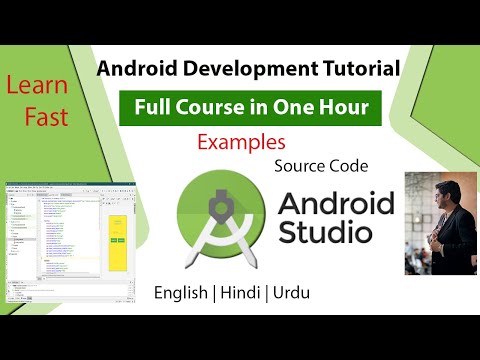 Learn Android Development Tutorial for Beginners 2020 Tutorial [Android Full Course] in hindi & urdu