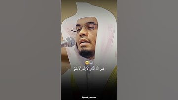 تلاوة وصوت من الخيال | ياسر الدوسري | سورة الحشر