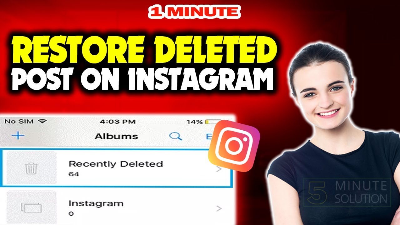How to restore deleted post on instagram 2024 (Quick & Easy) - YouTube