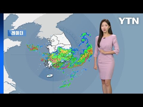 [날씨] 오전까지 남부 국지성 호우 유의...무더위 속 오후 전국 소나기 / YTN