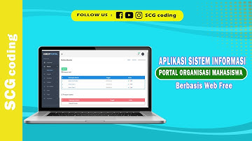 Aplikasi sistem informasi portal organisasi mahasiswa berbasis web free