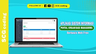 Aplikasi sistem informasi portal organisasi mahasiswa berbasis web free