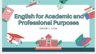 WEEK 2: EAPP/ Text Structure Part 1