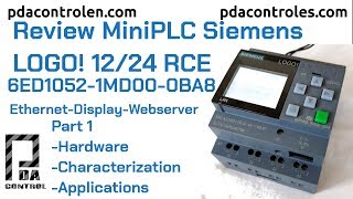 Review  LOGO! 8 12/24 RCE  (0BA8) Ethernet by Siemens : PDAControl