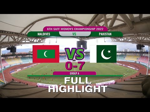 Maldives VS Pakistan 0-7 | SAFF WOMEN CHAMPIONSHIP | FULL HIGHLIGHTS | AP1HD