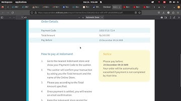 demo #midtrans pembayaran #indomaret dengan #laravel #ngrok