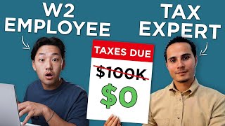 TAX EXPERT EXPLAINS: Saving $100k in Taxes (For W2 Employees!)