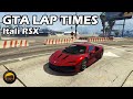 Fastest Sports Cars (Itali RSX & Veto Karts) - GTA 5 Best Fully Upgraded Cars Lap Time Countdown