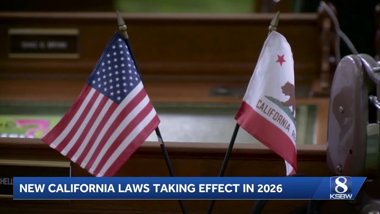 New California public safety laws to take effect in 2026 - YouTube