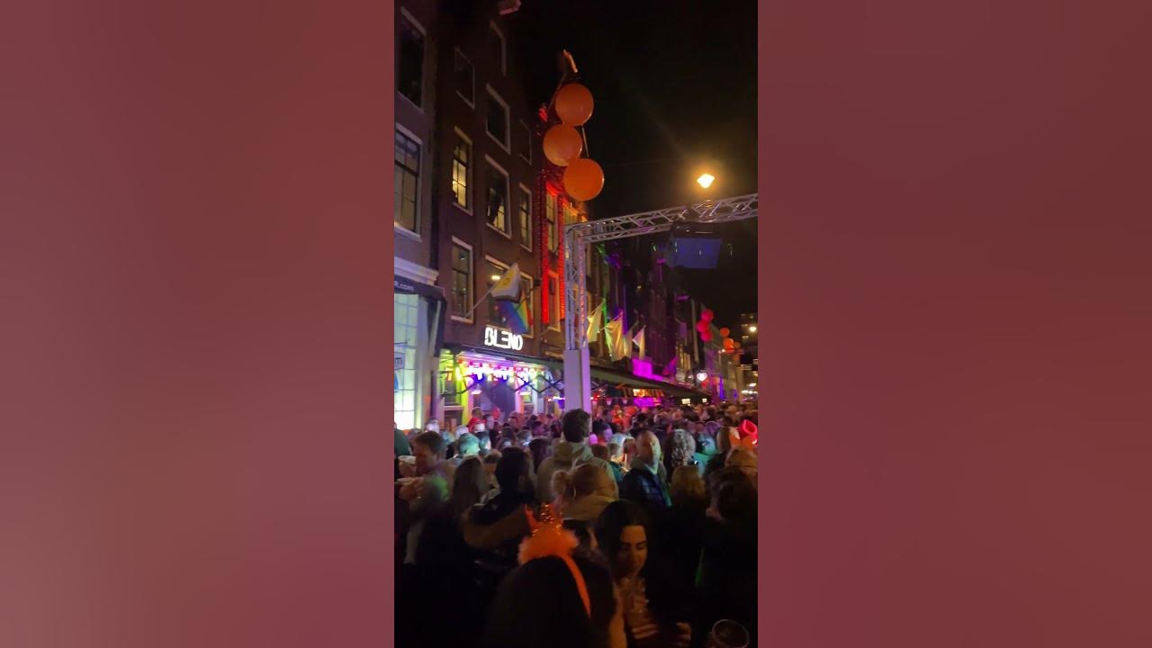 🇳🇱 Kings Day Amsterdam 2023 Night Street Party Koningsdag