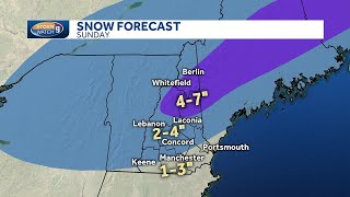 Weekend Outlook: Sunny start, followed by snow, rain