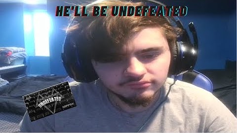 My first reaction to Undefeated-Neffex