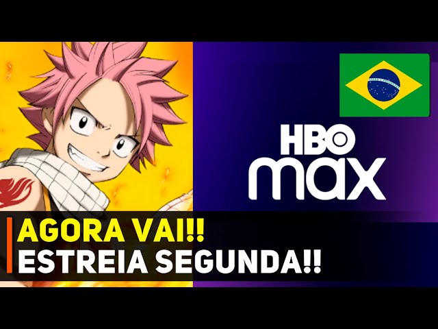HBO MAX! Anime FAIRY TAIL Dublado Estreia este mês no Streaming! 