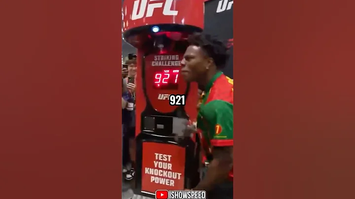 IShowSpeed Beats Alex Pereira In Punching Competition In Front Of Dana White! 😱