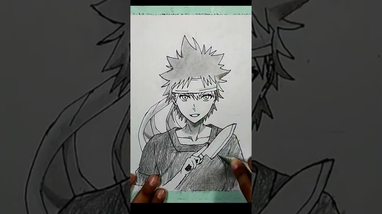 drawing Sōma Yukihira | 