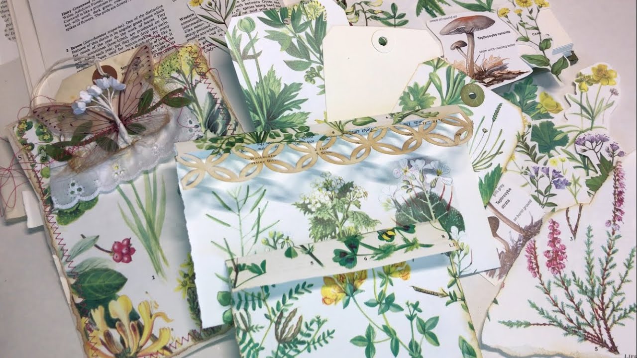 Easy Book Page Ideas for Junk Journals