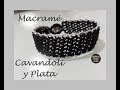 Cómo Hacer una Pulsera Brazalete de Macramé Paso a Paso/How to make Macrame Bracelet Cuff