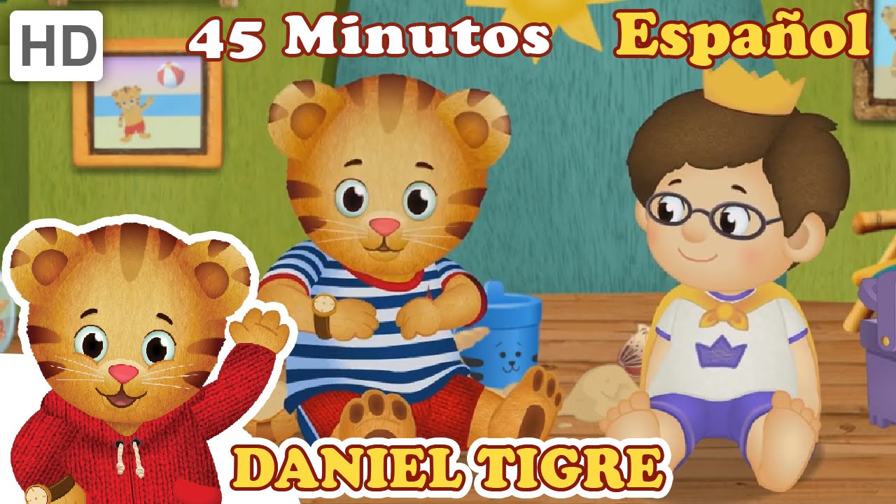 Daniel Tigre en Español - Compilación de Episodios de 45 Minutos #2 (Episodios Completos en HD)
