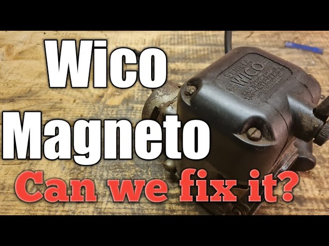Wico Magneto Tune-Up Kit For Gravely Model L Tractor – Points, Condenser, Cap Gasket, Plug Wire & Spark Plug