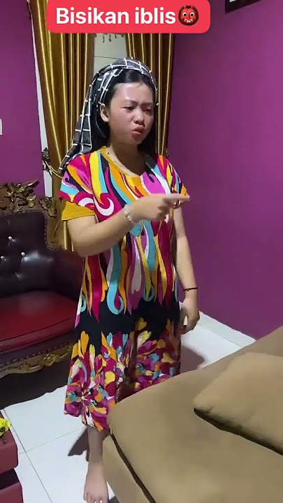 malah salah pencet jadi bisikan iblis 😱 #bocilmain #kocak #gokil #gaul #komedi