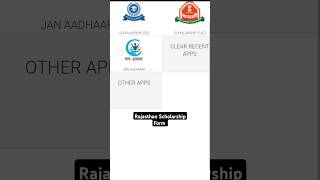 Rajasthan Scholarship Portal