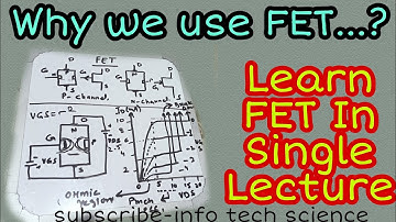 What is FET and how it actually works|Are FET is voltage control device
