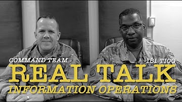 Real Talk: Informations Operations