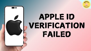 Fix Apple ID Verification Failed an Unknown Error Occurred