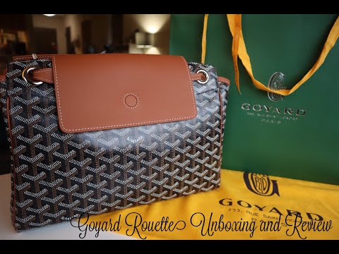 Goyard Rouette Bag Unboxing and Review 