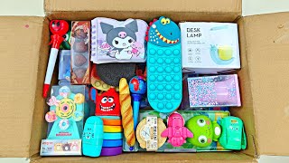 Fancy Stationery Items, Jumbo Sharpener, pencil pouch, pencil case, chocolate eraser, pen, unboxing