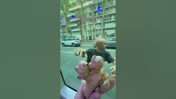 Le mec est accro aux gingembre 🫚 😭 #shortvideo #humour #gingembre ￼