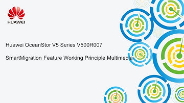Huawei OceanStor V5 Series V500R007 SmartMigration Feature Working Principle