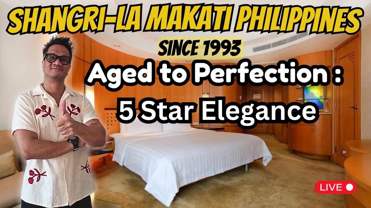 FULL TOUR A Grand Hotel That Doesn't Show It's Wrinkles :  Shangri- La Makati Philippines Since 1993