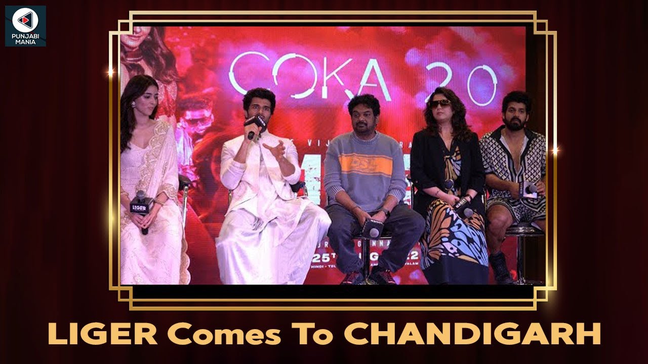 Vijay Devarakonda & Ananya Pandey Promote LIGER In Chandigarh | Coka 2.0 Song Launch