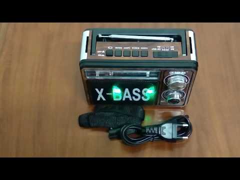 Rádio AM FM Com Lanterna E MP3 - Lelong LE 619 ( X-Bass Le-619)