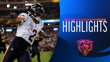 Bears win over Commanders | Cinematic Recap | Chicago Bears