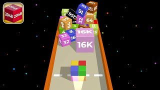 CHAIN CUBE 2048 3D Merge - Reach 16384 | Android Weekly 2048 Games screenshot 2