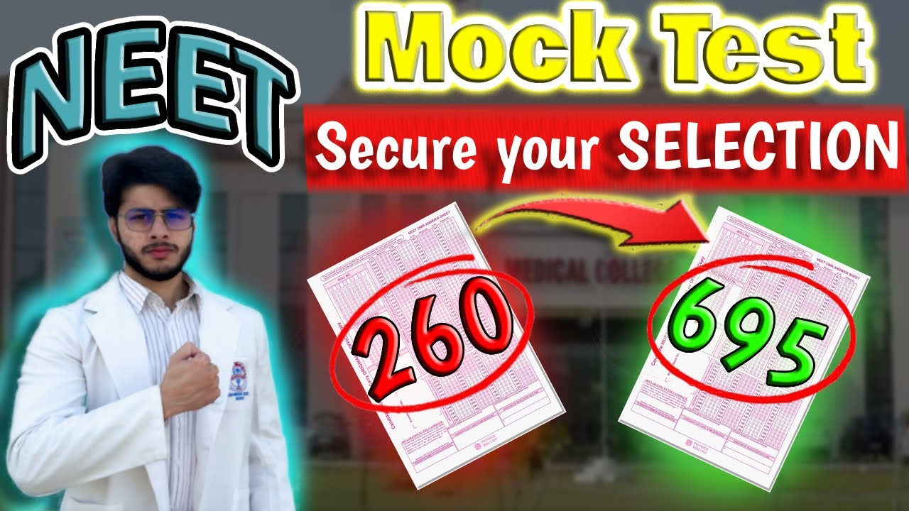 Increase NEET Mock Test score 📈 | 260 695 | Bosst Your Score - YouTube