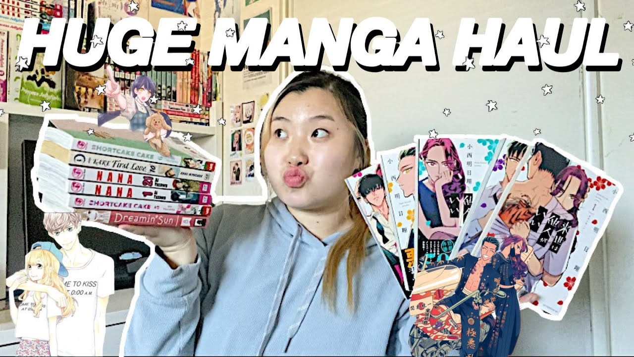 Huge Manga Haul And Shopping Vlog: January & February 2022 (35+ volumes)