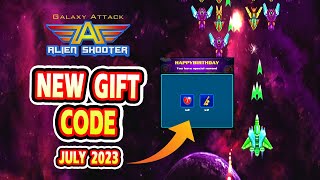 Galaxy Attack Alien Shooter New Gift Code | Galaxy Attack Alien Shooter New Redeem Code July 2023